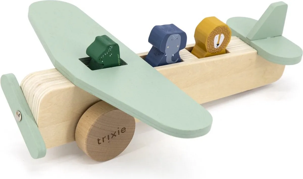 Trixie Houten Dierenvliegtuig 36-809