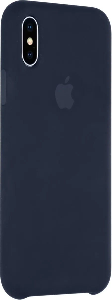 Apple Siliconen Back Cover iPhone X - Donkerblauw MQT32ZM/A