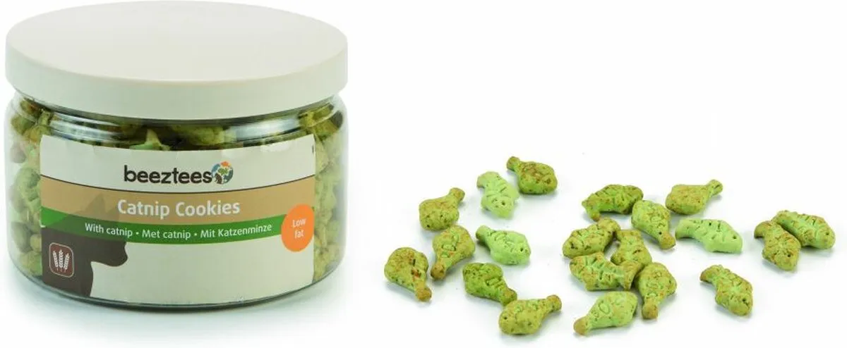 Beeztees Kattensnack Catnip Cookies 55g