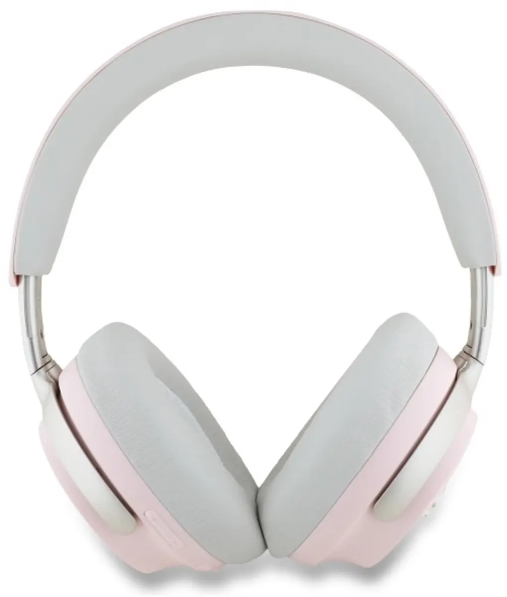 GUESS Metal Script Hoofdkoptelefoon - Roze - afbeelding 2 van 5