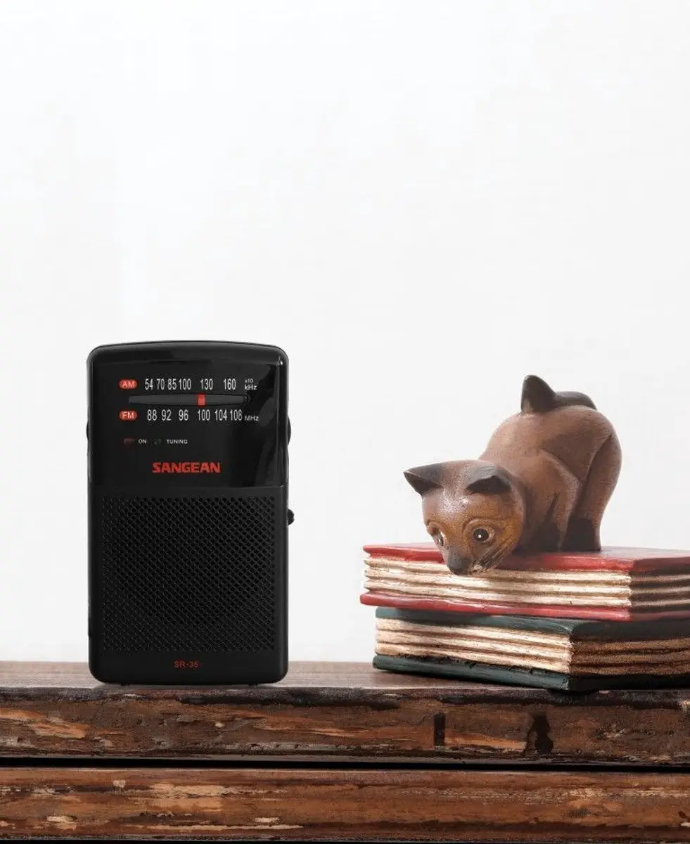 Sangean SR-35 Zakradio - Zwart - afbeelding 4 van 6