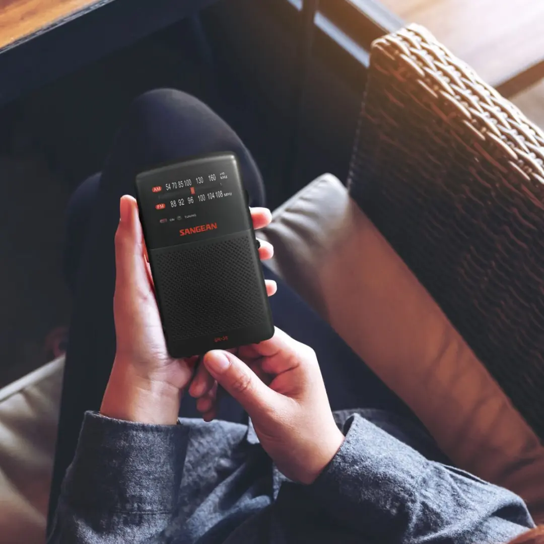 Sangean SR-35 Zakradio - Zwart - afbeelding 5 van 6