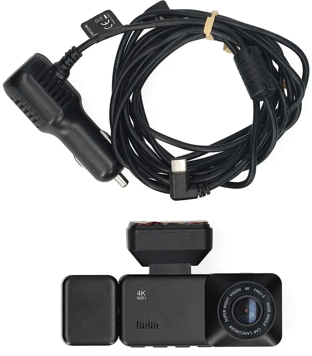 Nedis DCAMG4326BK Dash Cam 4K - Zwart - afbeelding 6 van 6