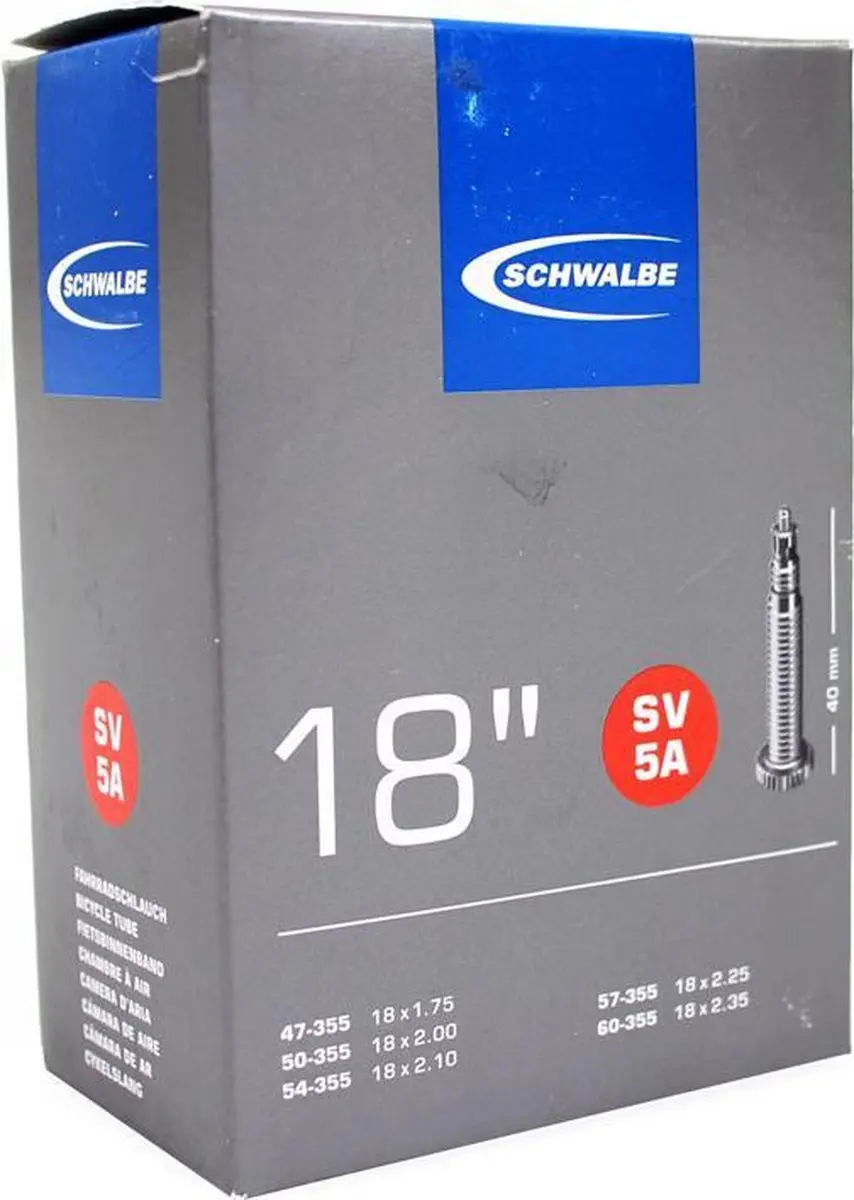 Schwalbe Binnenband 18x1.75-2.35 Presta - 1 Stuks - afbeelding 3 van 5