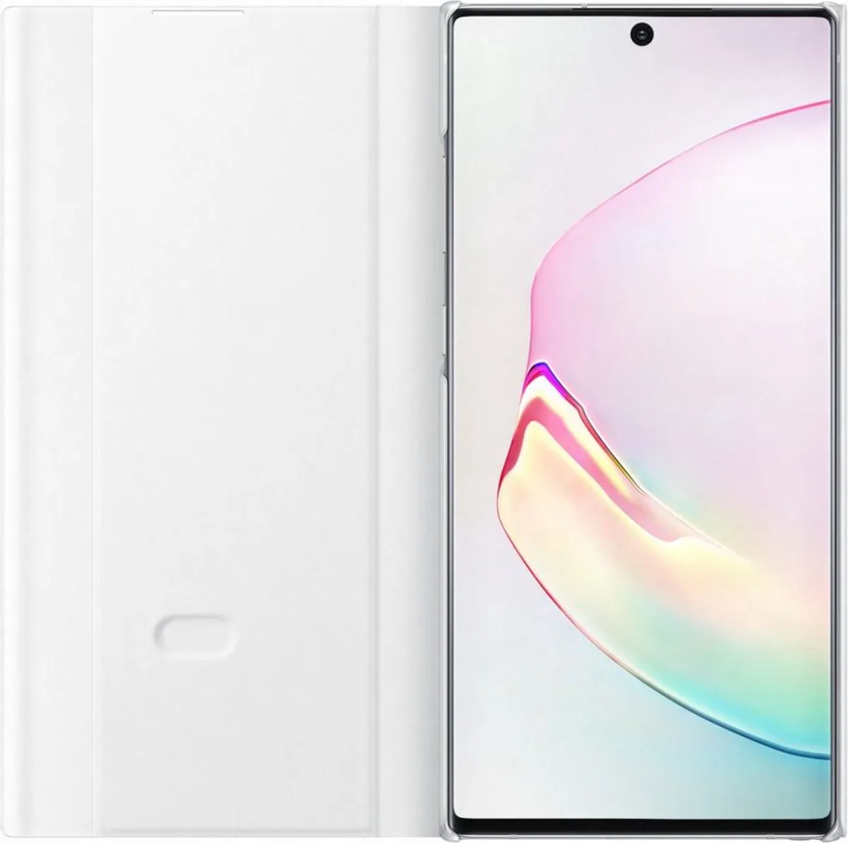 Samsung Galaxy Note 10+ Clear View Cover EF-ZN975CWEGWW - Wit