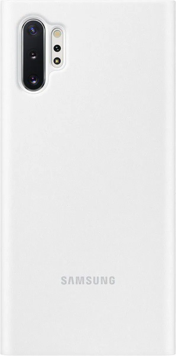 Samsung Galaxy Note 10+ Clear View Cover EF-ZN975CWEGWW - Wit