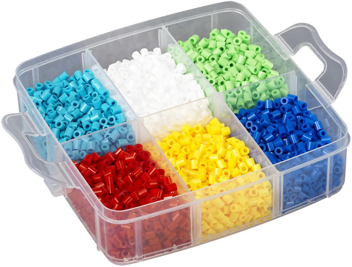 Hama Strijkkralenset 6000 kralen - 9 kleuren - Multi
