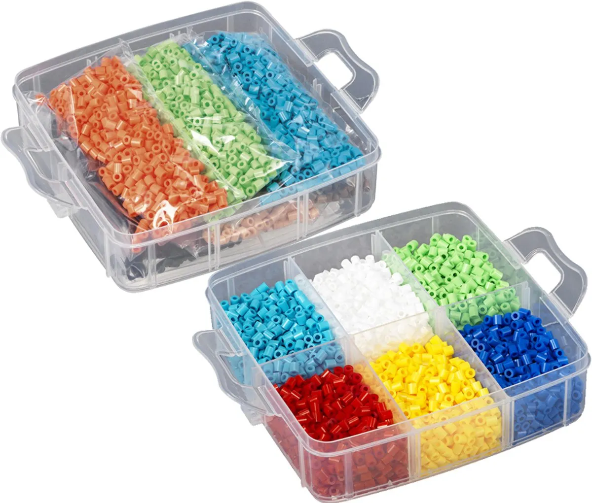 Hama Strijkkralenset 6000 kralen - 9 kleuren - Multi - afbeelding 6 van 6