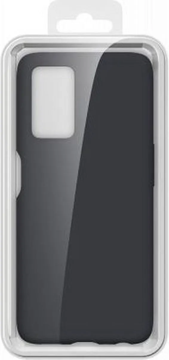 OPPO A76/A96 Harde Siliconen Hoes - Zwart