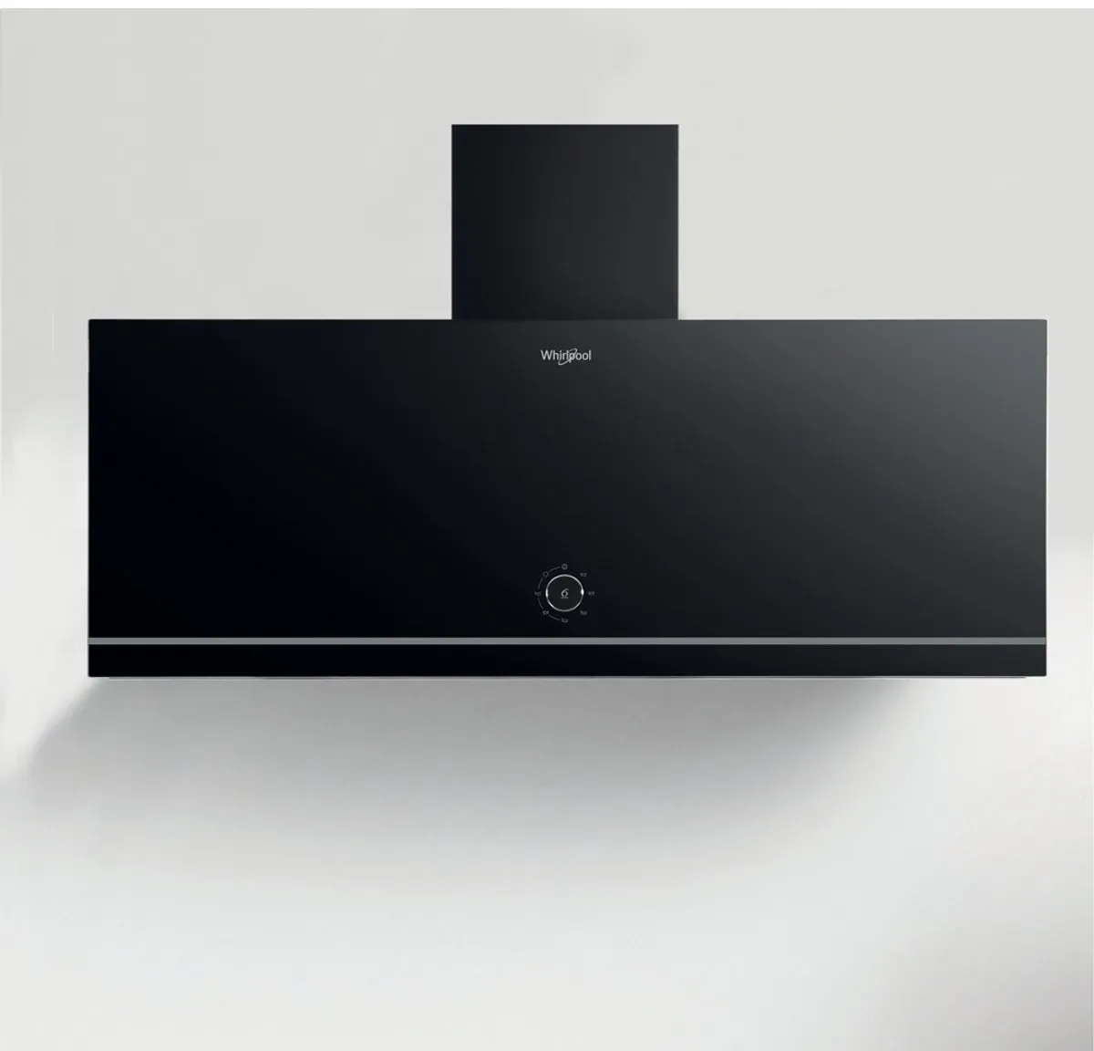 Whirlpool WHVA92FLMK Afzuigkap - 485 m³/u - Zwart