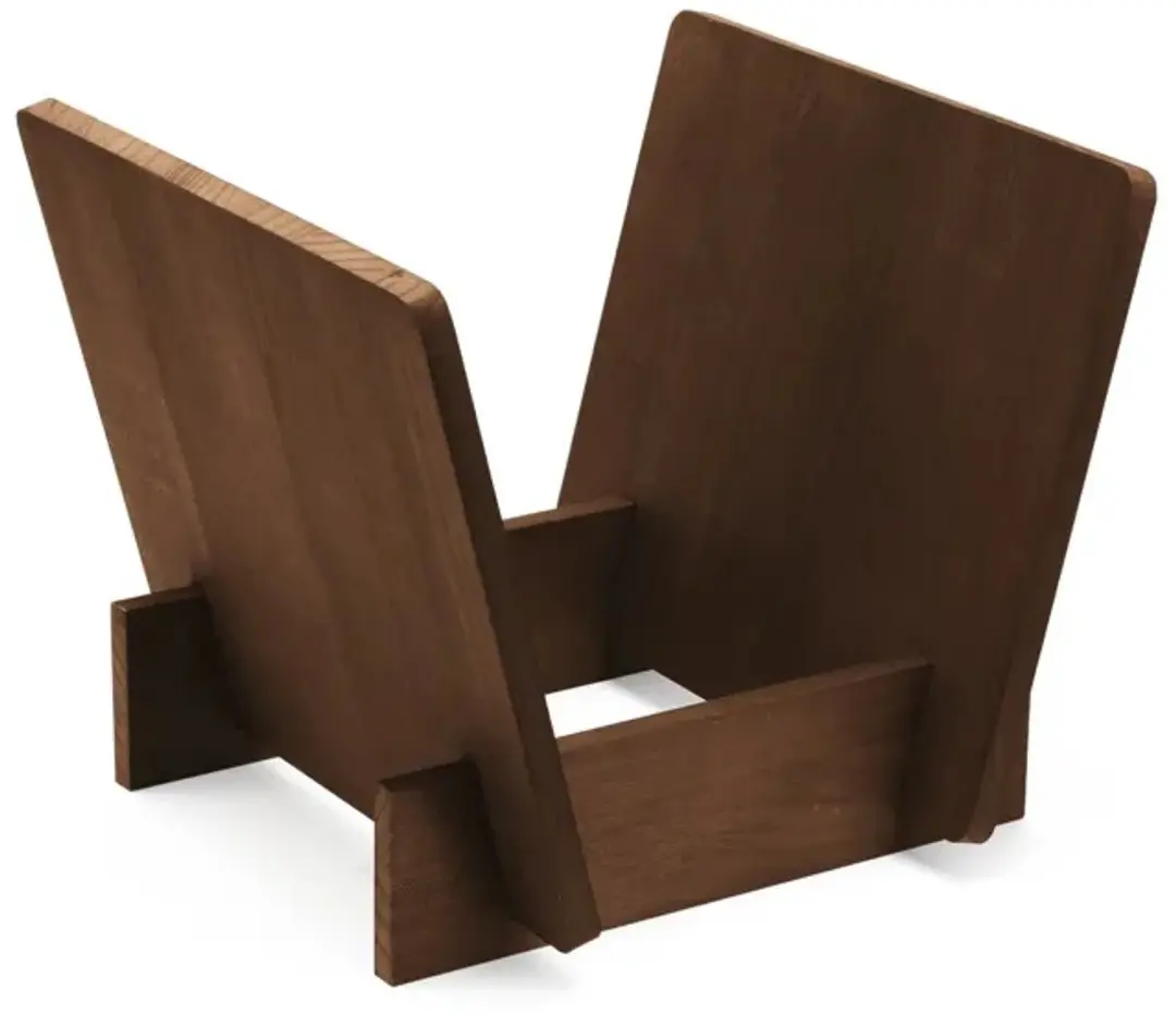 Dynavox ST 40 Donkerbruine Bamboo LP-Stand