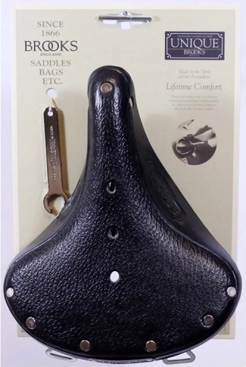 Brooks B66S Zadel - Zwart - afbeelding 5 van 6
