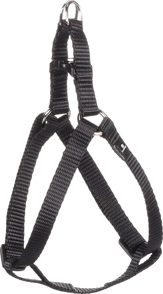 Flamingo Ziggi Step&go Hondenharnas - XS 20-35cm - Zwart