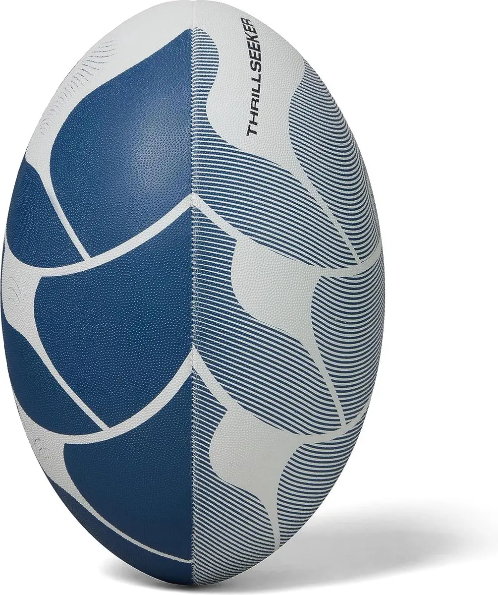 Canterbury Thrillseeker Rugbybal 5 - Wit/Blauw - afbeelding 3 van 3