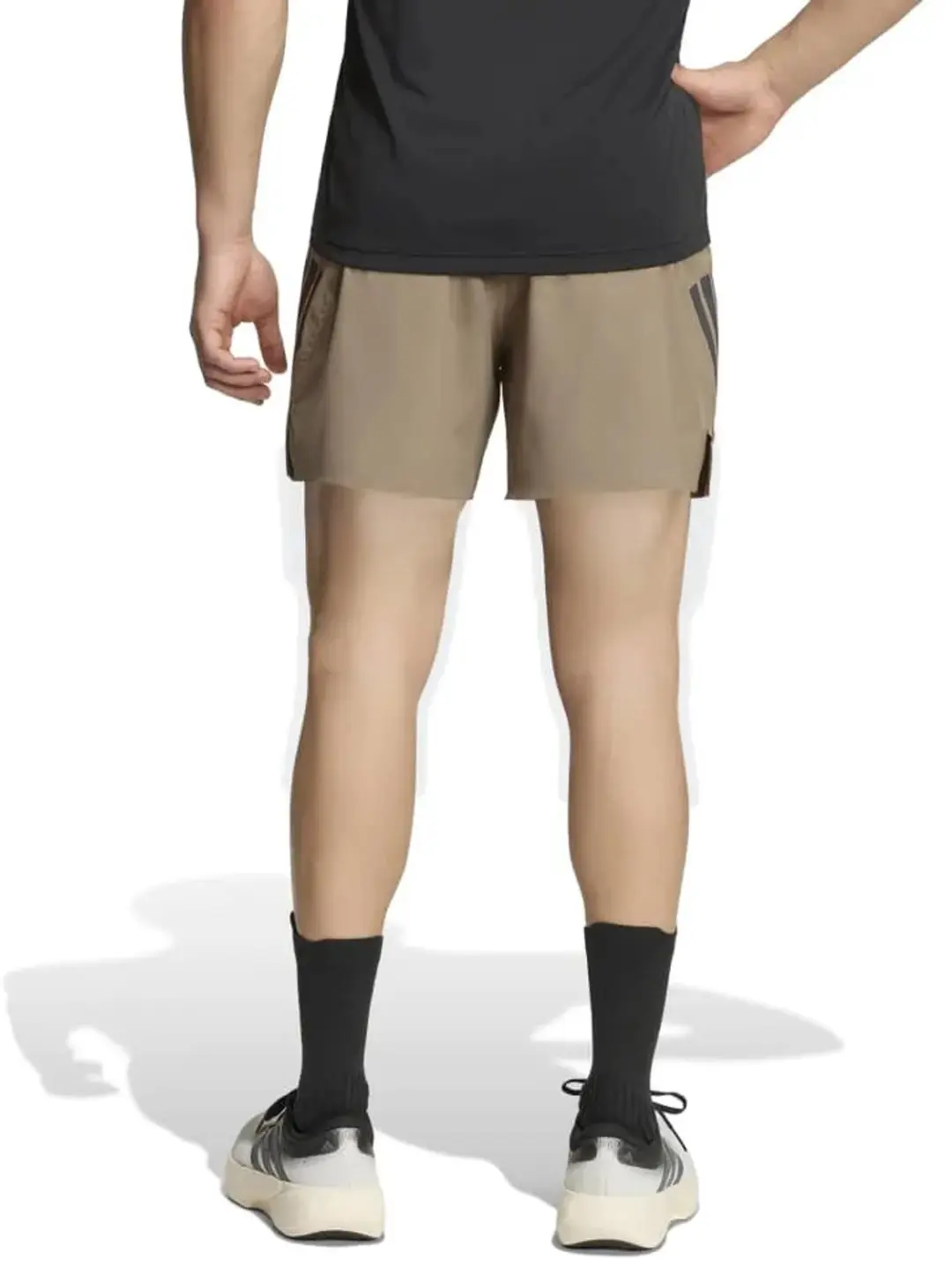 Adidas Adi365 Iconic Shorts 5 Inch - M - Khaki - afbeelding 2 van 4