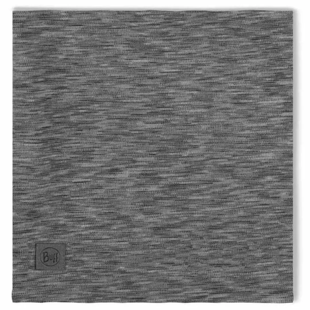 Buff Merino Heavyweight Multistripes Fog Grey Nekwarmer - afbeelding 2 van 6