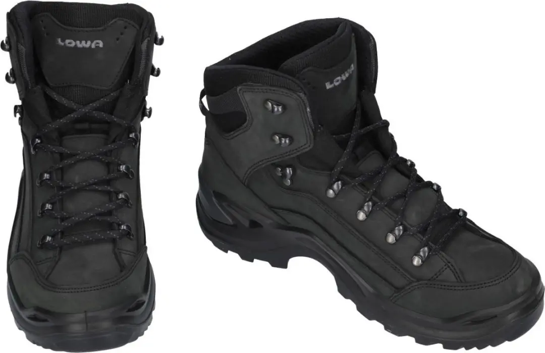 Lowa Renegade GTX Mid Wandelschoenen 44 - Deep Black - afbeelding 4 van 6