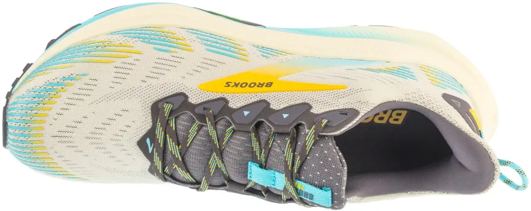 Brooks Ghost Trail Hardloopschoenen - Grijs Geel - afbeelding 6 van 6