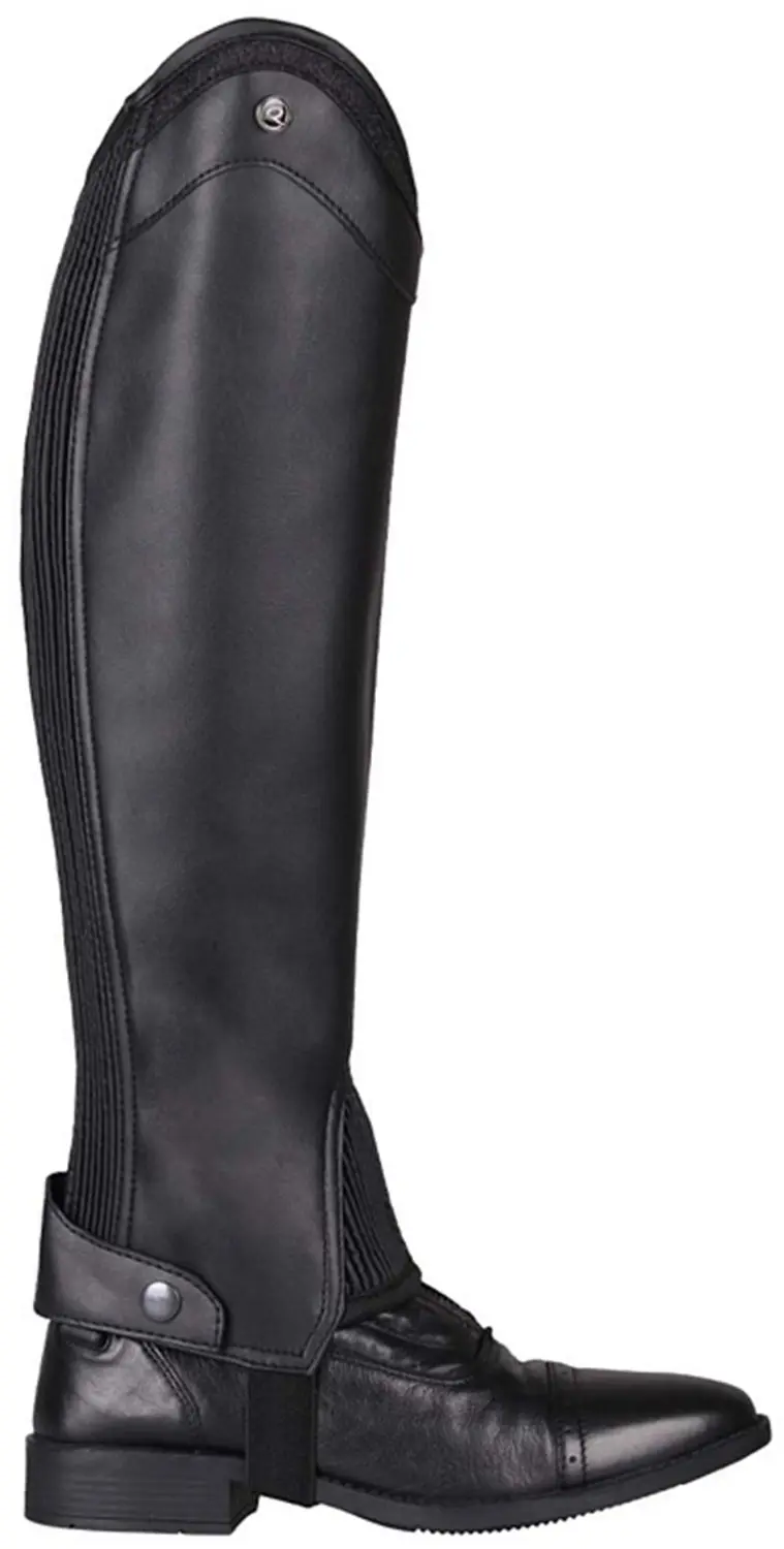 QHP Shimmer Chaps Low Wide - Zwart - afbeelding 2 van 4