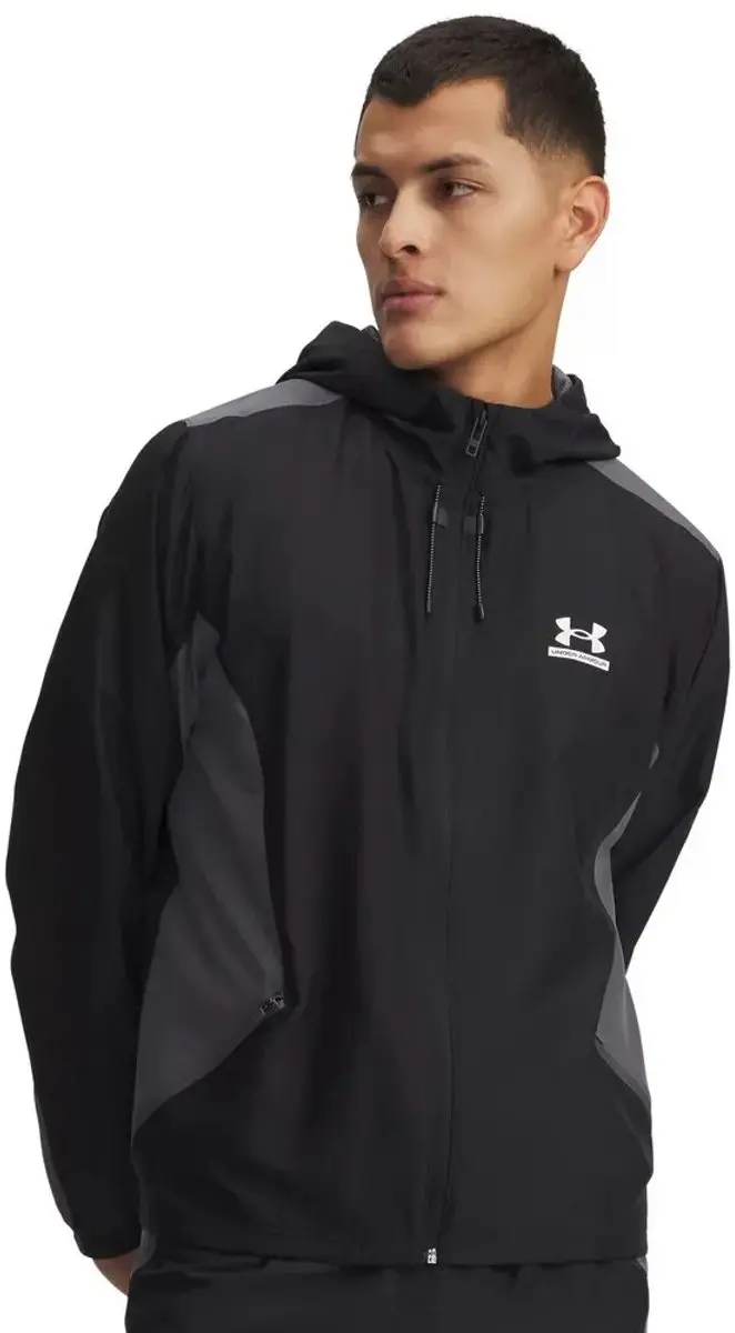 Under Armour Tech Sport Woven Jas Zwart XL Man