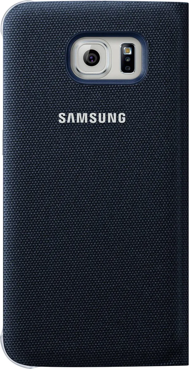 Samsung Galaxy S6 Edge EF-WG925BBEGWW Flip Hoes - Zwart
