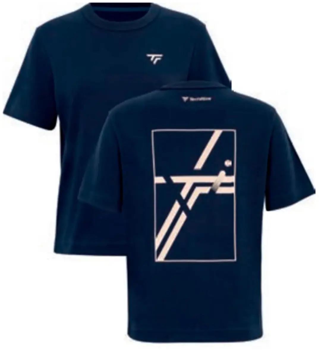 Tecnifibre Graphic Tee W T-shirt Marine XL