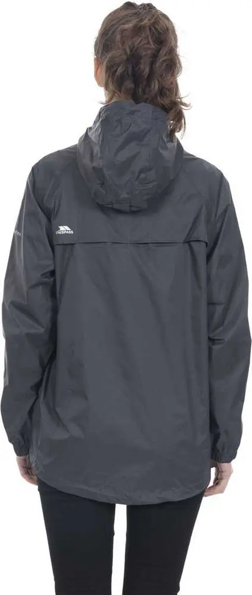 Trespass Qikpac Waterdichte Jacket Flint - afbeelding 3 van 6