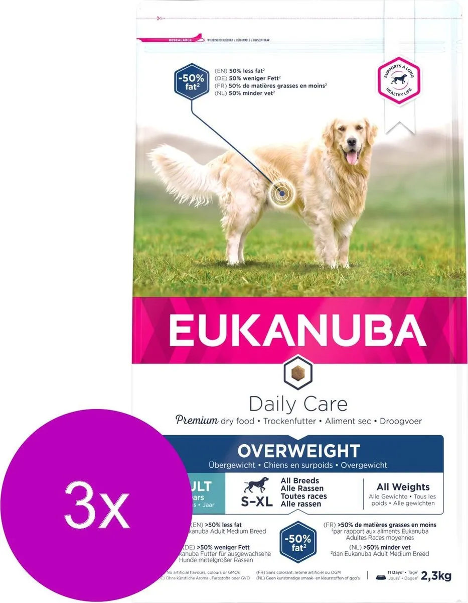 Eukanuba Daily Care Adult Weight Care Hondenvoer