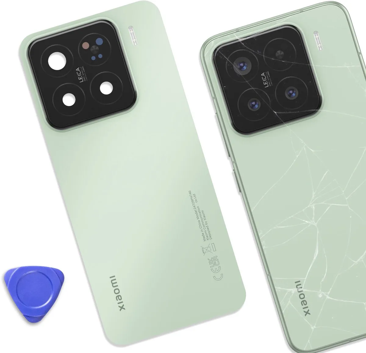Xiaomi 15 Achterkant Batterijklep Groen