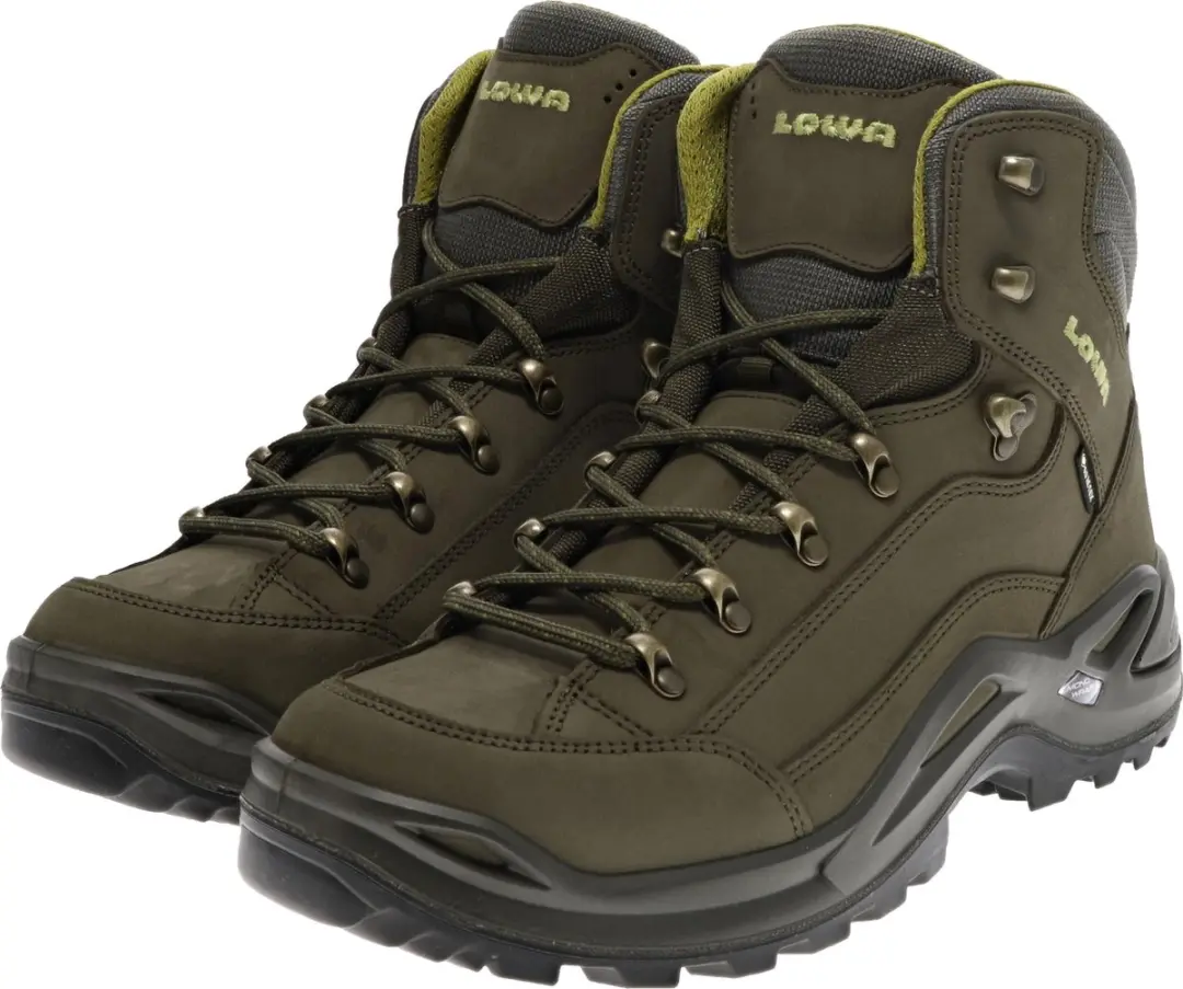 Lowa Renegade GTX Mid 310945 7898 Wandelschoenen - Olijf/Mosterd - afbeelding 3 van 6