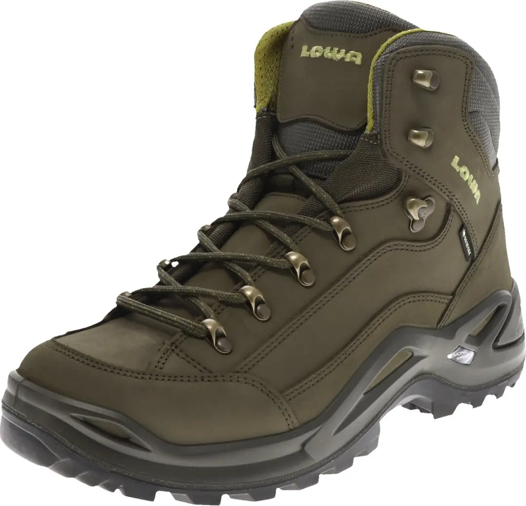 Lowa Renegade GTX Mid 310945 7898 Wandelschoenen - Olijf/Mosterd - afbeelding 2 van 6