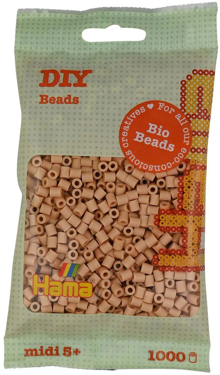 Hama Midi Bio Strijkkralen Beige