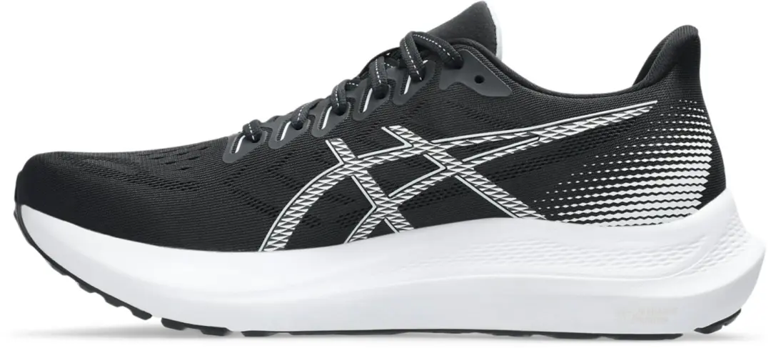 ASICS Gel-Pursue 10 Dames Hardloopschoenen 44.5 - Zwart/Wit - afbeelding 6 van 6