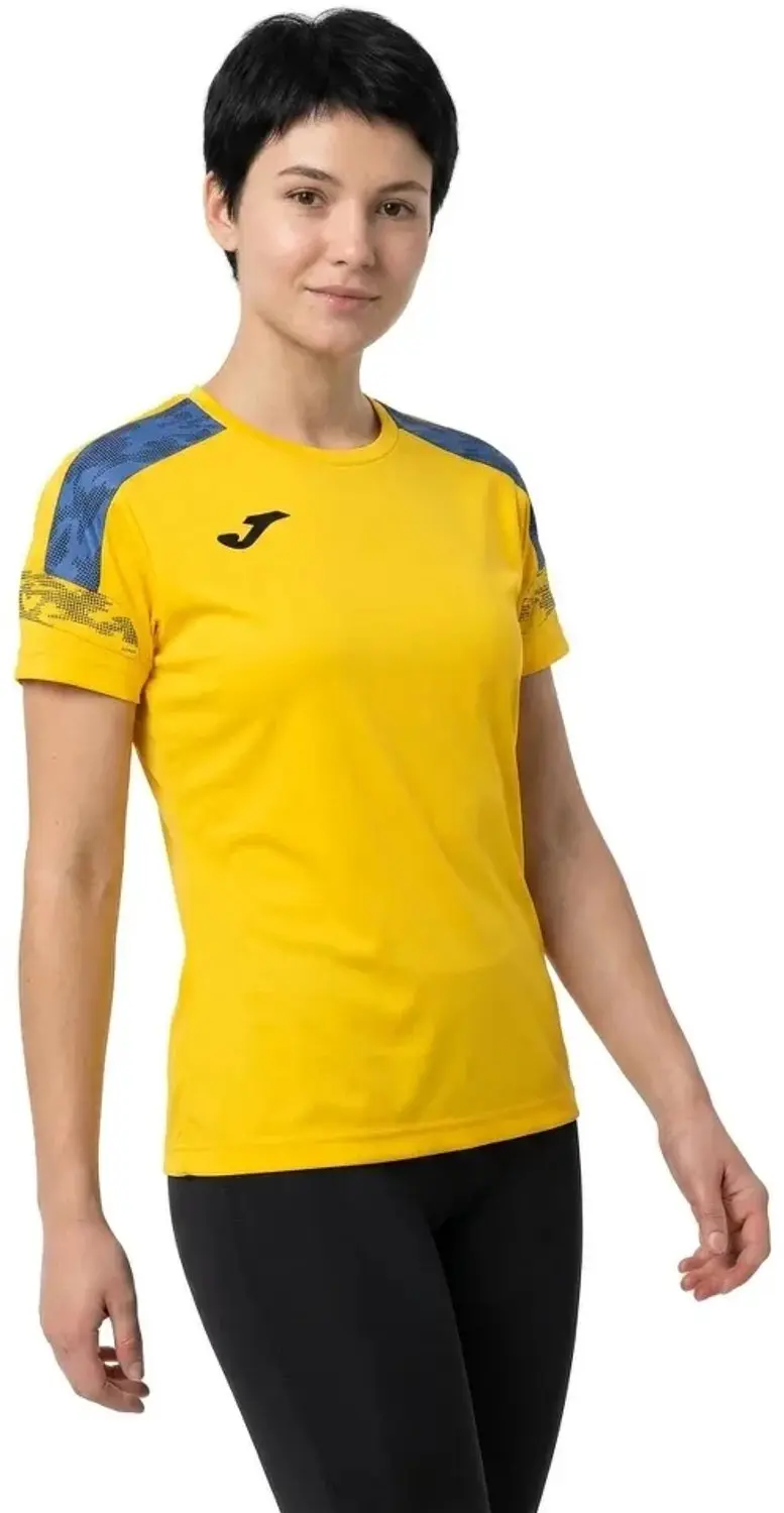 Joma Championship VIII T-shirt Geel M - afbeelding 2 van 3