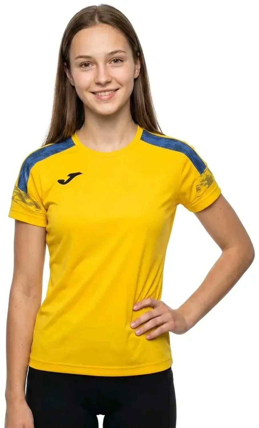 Joma Championship VIII T-shirt Geel M