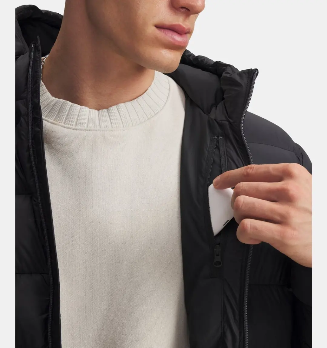 Under Armour Puff Jas Zwart L