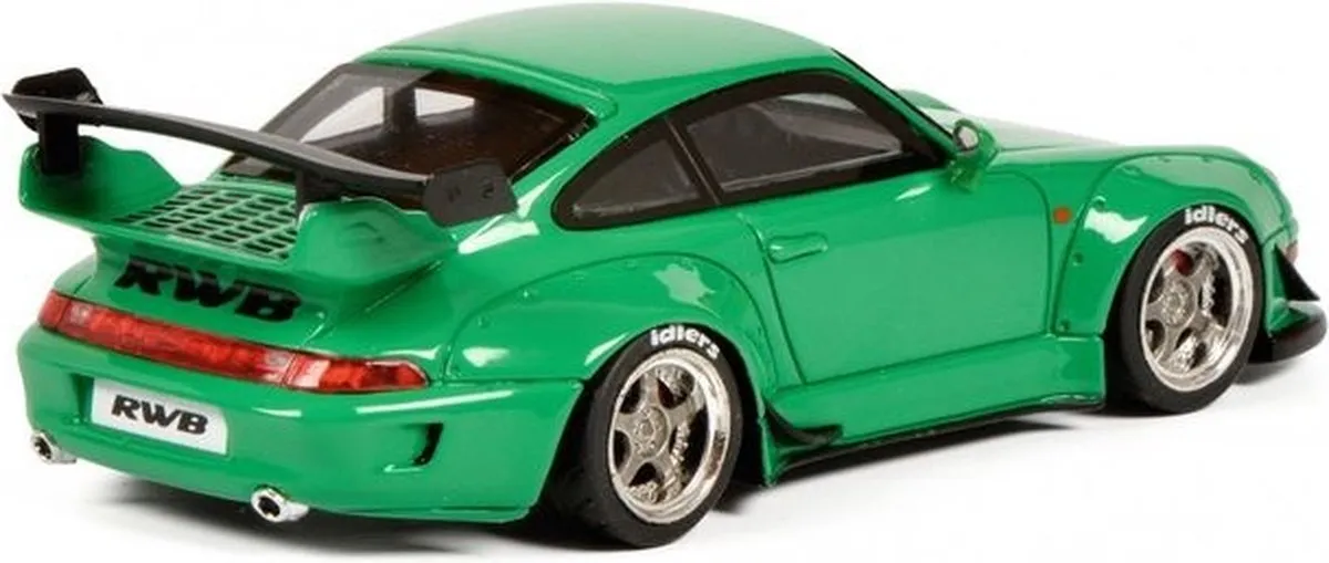 Porsche Rauh Welt RWB 993 Schuco Modelauto - Groen