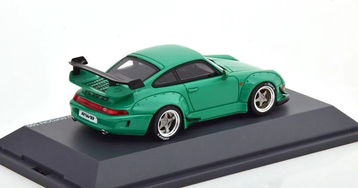 Porsche Rauh Welt RWB 993 Schuco Modelauto - Groen