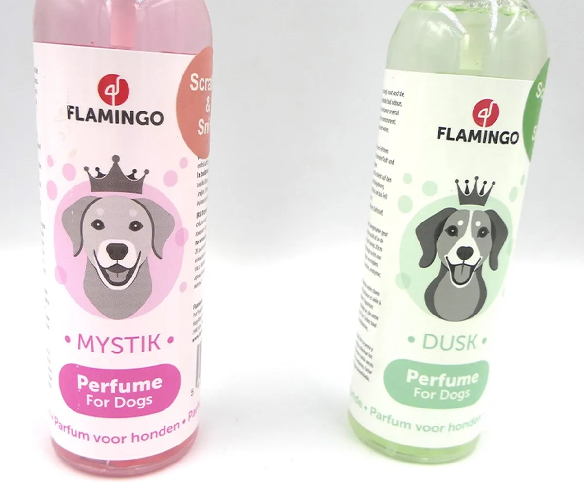 Flamingo Dusk & Mystik Hondenparfum - 240ml (2x120ml)