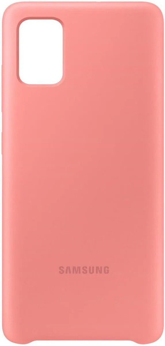 Samsung Silicone Hoesje Galaxy A51 - Roze EF-PA515TPEGEU