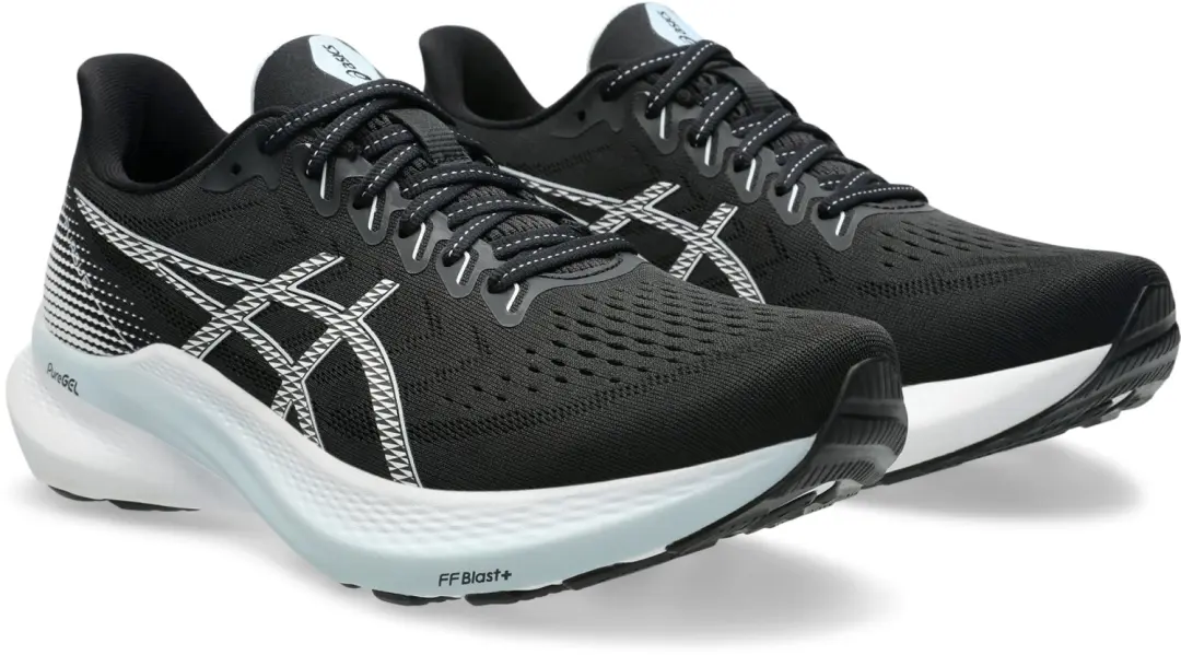 ASICS Gel-Pursue 10 Dames Hardloopschoenen 44 - Zwart/Wit - afbeelding 4 van 6