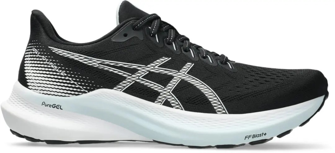 ASICS Gel-Pursue 10 Dames Hardloopschoenen 44 - Zwart/Wit - afbeelding 5 van 6