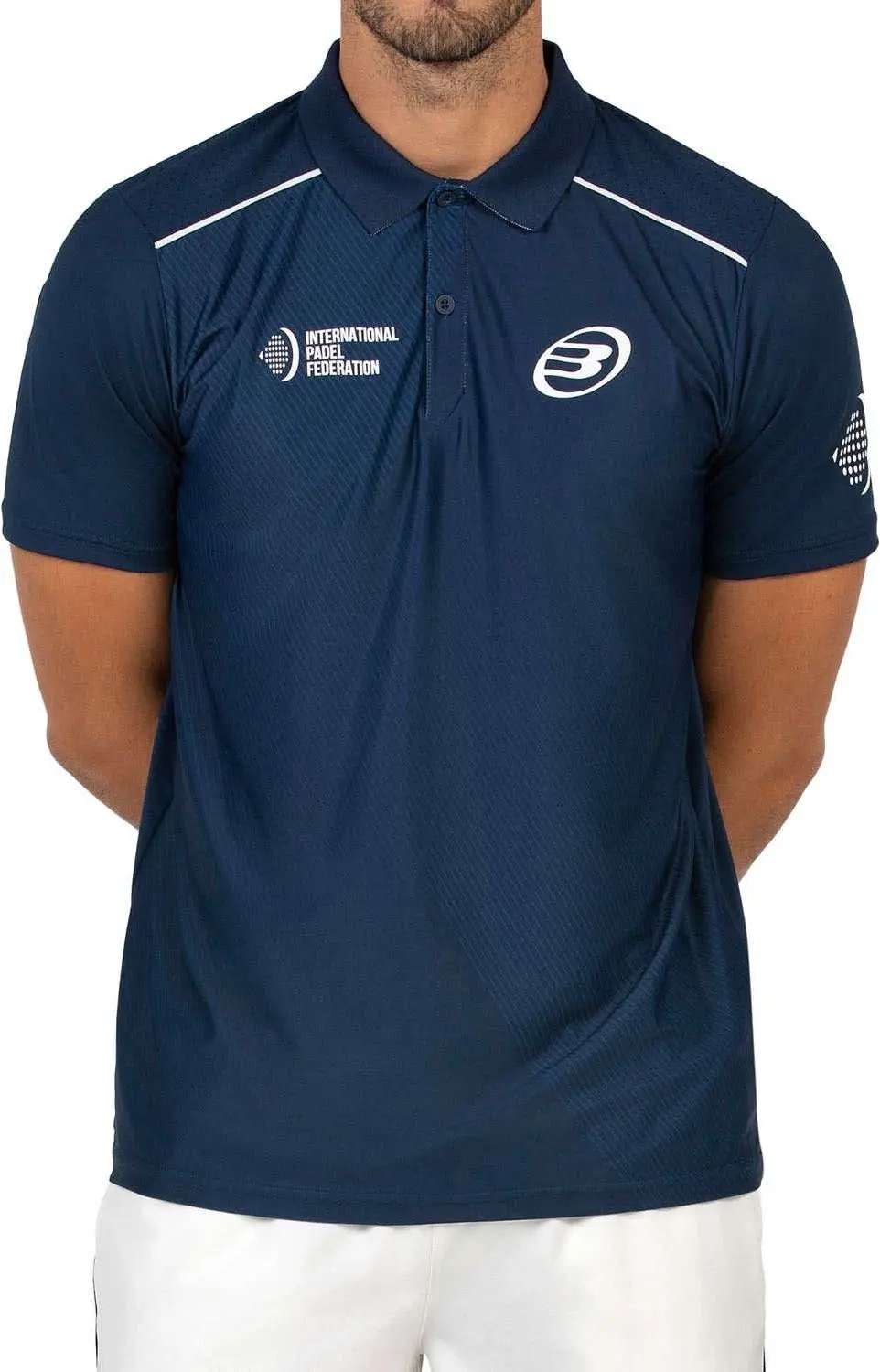 Polo Bullpadel Fip Esla 424 Azul Noche L