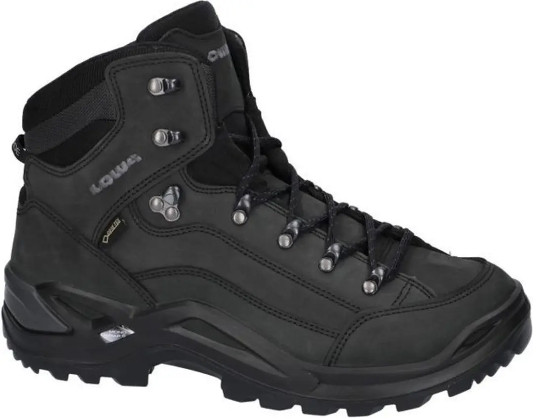 Lowa Renegade GTX Mid Wandelschoenen 42 - Deep Black - afbeelding 3 van 6