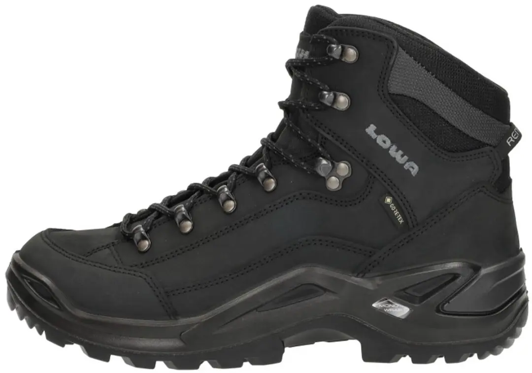 Lowa Renegade GTX Mid Wandelschoenen 42 - Deep Black - afbeelding 2 van 6