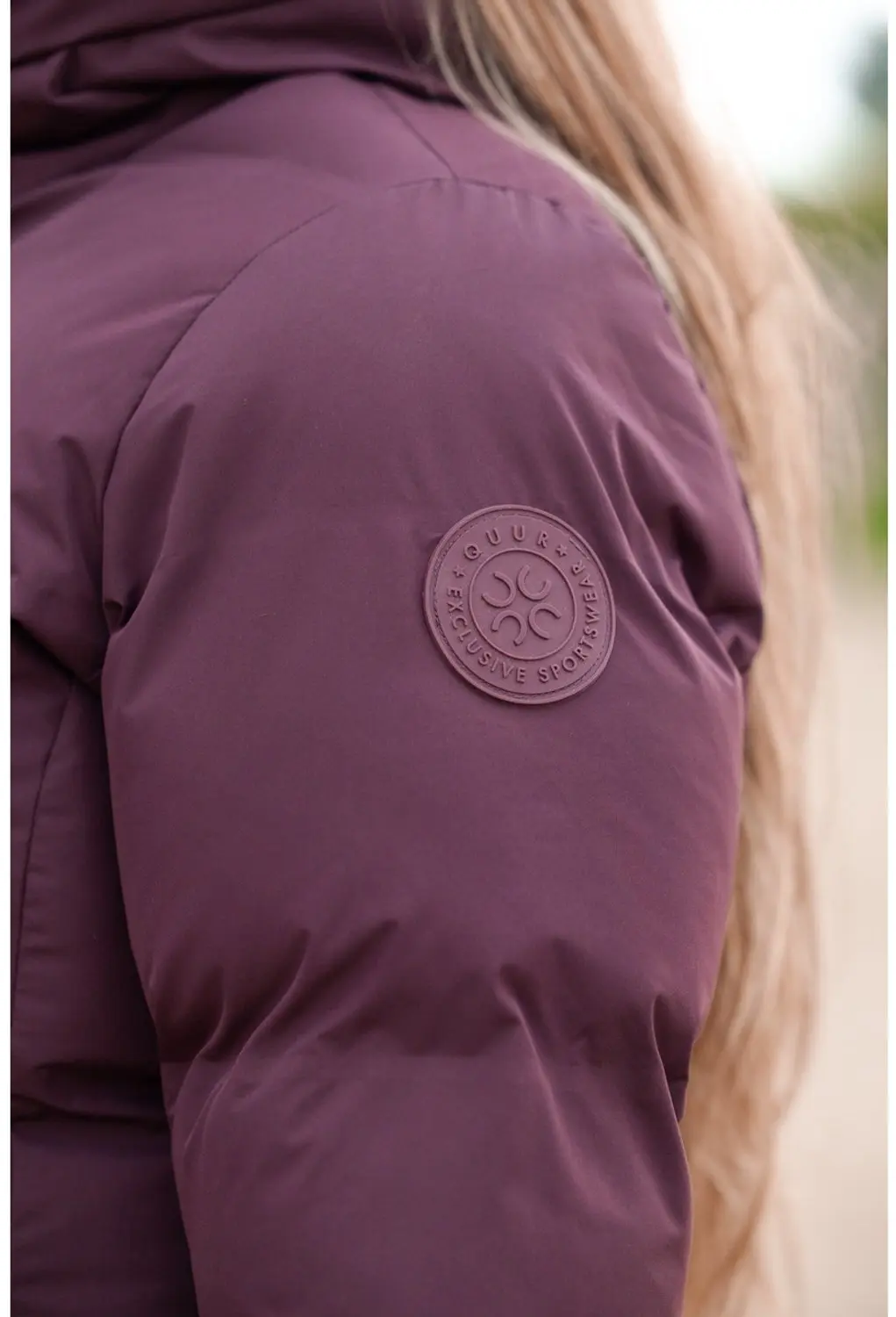 QUUR Qruby Lange Winterjas - Donkerrood XXL - afbeelding 5 van 6