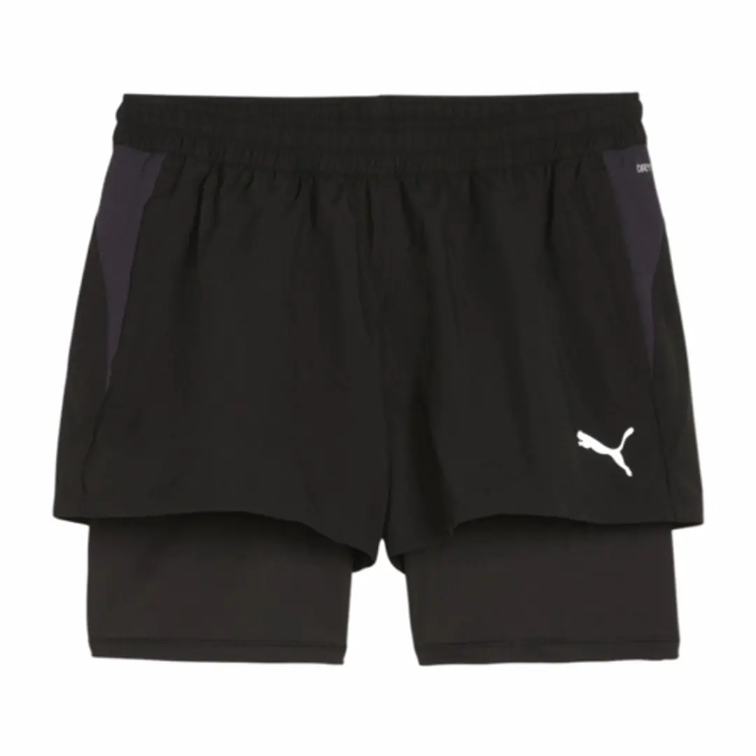 Puma TeamGoal 2-in-1 Sportshort Dames 658775 - Zwart - afbeelding 4 van 4