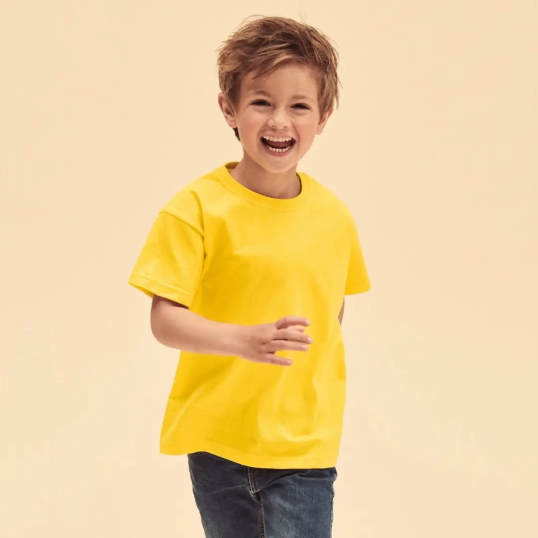 Fruit of the Loom Valueweight T-shirt - 104 Beige - afbeelding 3 van 4
