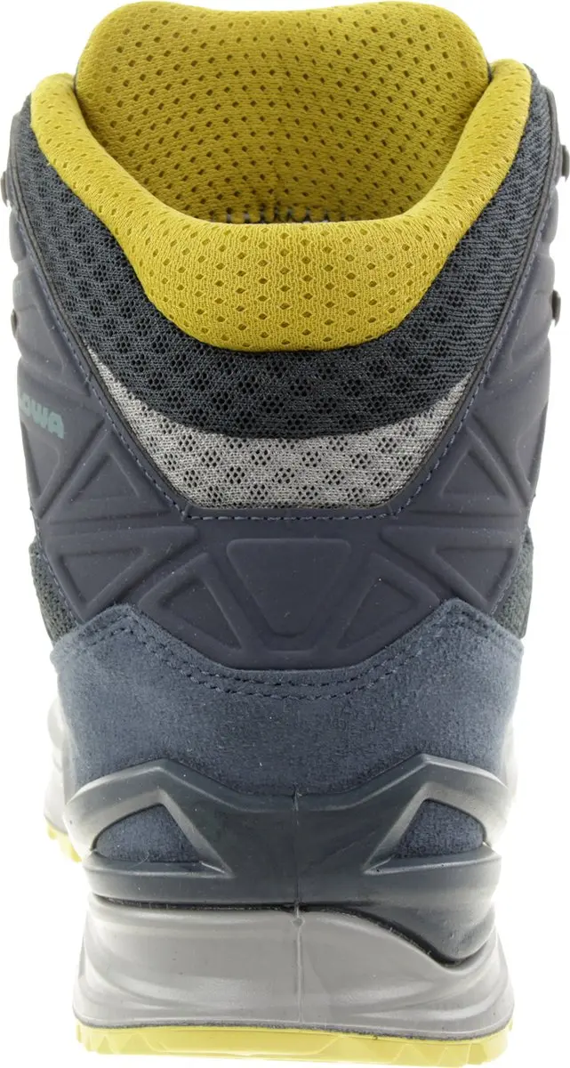 Lowa Innox Pro GTX Mid Wandelschoenen 45 - Steel Blue/Mustard - afbeelding 3 van 6