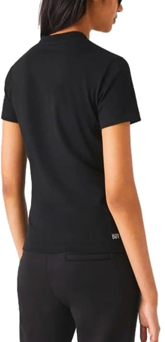 Lacoste Ultra Dry T-shirt TF9246-031 - Vrouwen 42 - Zwart - afbeelding 2 van 6